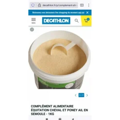 Fouganza Anti-Insectes>Ail semoule vermifuge naturel