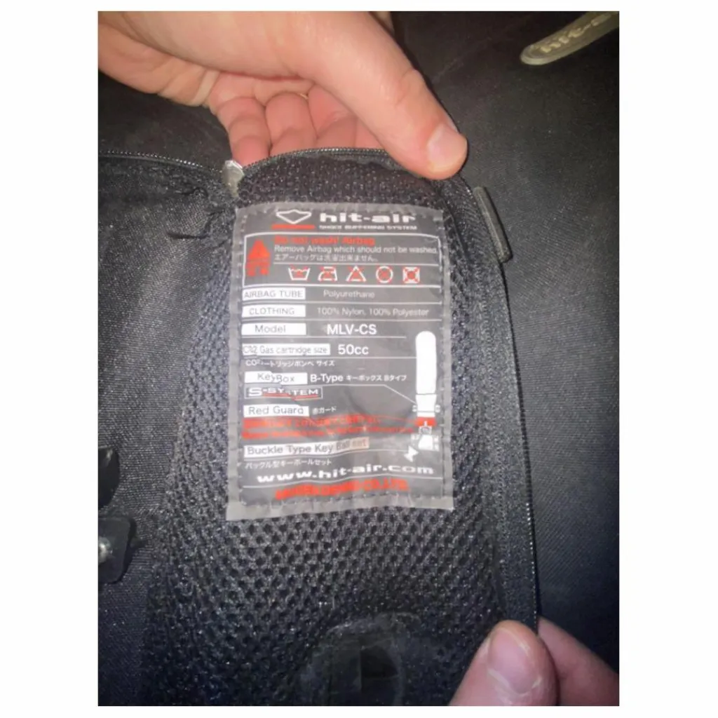 Air bag Hit air noir taille S*HIT-AIR Clearance