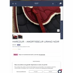 amortisseur mouton bordaux*Harcour Clearance