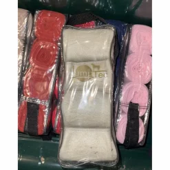 Bandes de polo poney vert amande*Jumptec Discount
