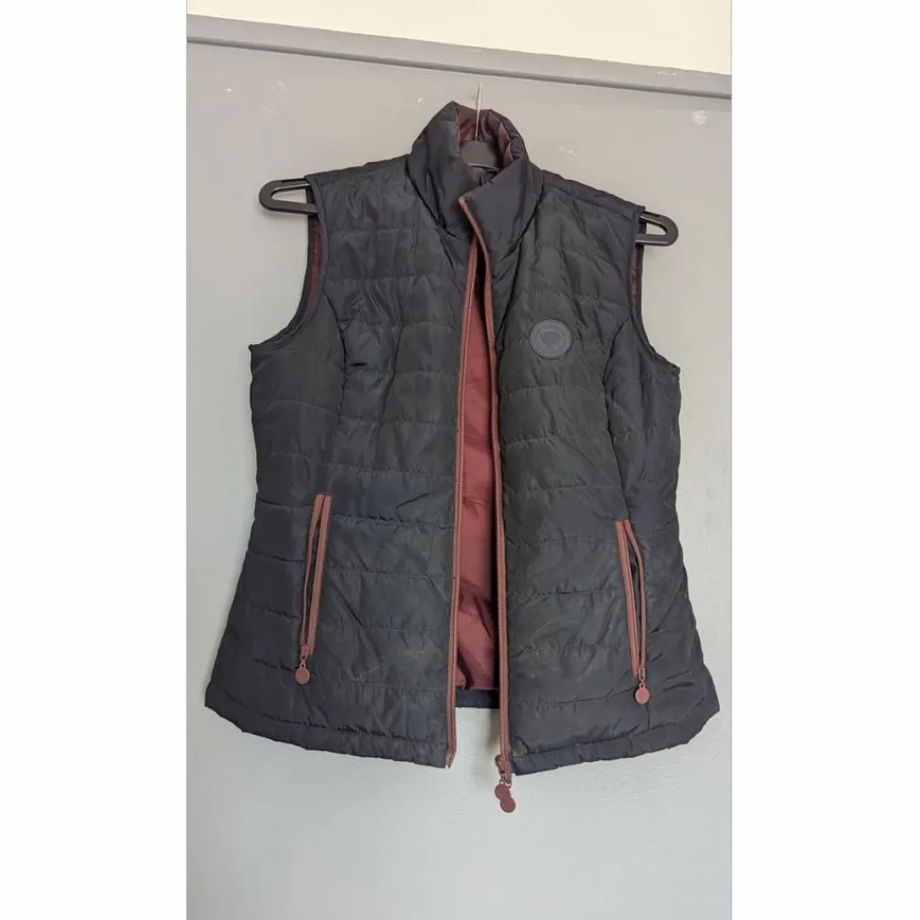 Blouson sans manche - bleu marine et bordeaux - M*Tanha Best