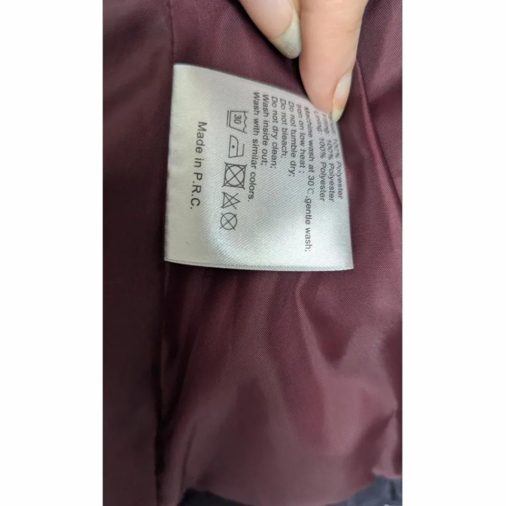 Blouson sans manche - bleu marine et bordeaux - M*Tanha Best