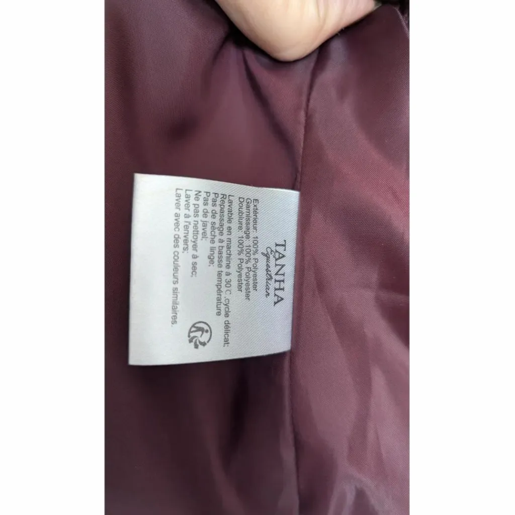 Blouson sans manche - bleu marine et bordeaux - M*Tanha Best