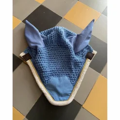 Equitheme Bonnets>Bonnet anti-mouche Equithème bleu