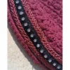 Bonnet cheval bordeau et noir*Fouganza Discount