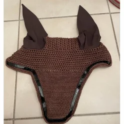 bonnet cheval marron galon noir*- Marque inconnue - New