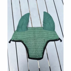 Bonnet court vert et liseré noir*- Marque inconnue - Online