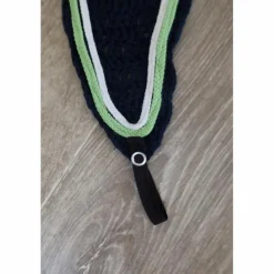 - Marque inconnue - Bonnets>Bonnet long bleu marine/vert