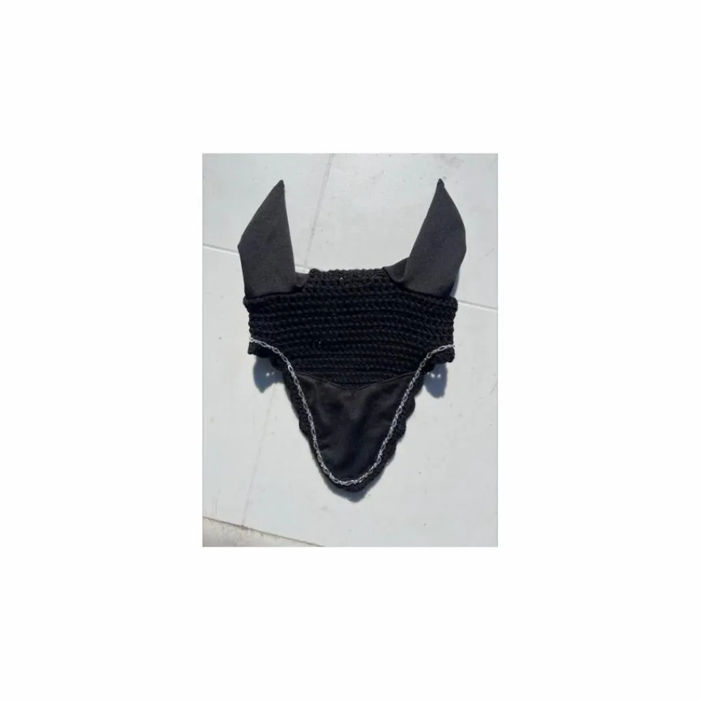 Bonnet noir taille cheval*- Marque inconnue -