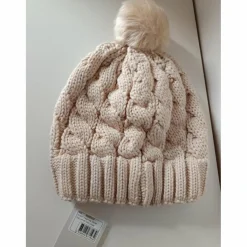 Bonnet Penelope beige NEUF*Penelope Leprevost Discount