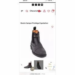 Privilege Equitation Boots>Boots campo privilège