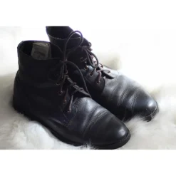 Boots Classic Lacets Black*Fouganza New