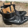 Boots cuir noir*- Marque inconnue - Clearance