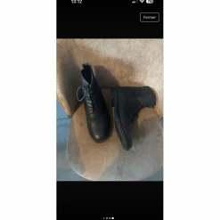 Parlanti Boots>Boots d’équitation – cuir noir – pointure 42