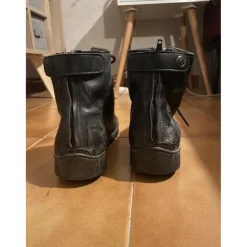 boots en cuir*Fouganza Discount