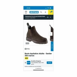 Boots Taille 37*Fouganza Best