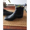 Felix Bhuler Boots>Boots noir en cuir neuve