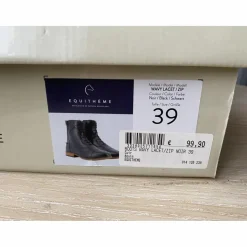 Equitheme Boots>Boots wavy lacet equithème