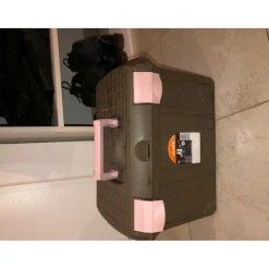 boîte de rangement avec brosse et peigne*Fouganza