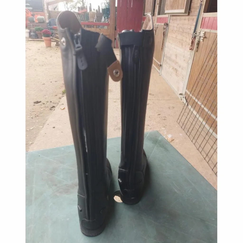 Horze Bottes>BOTTE DRESSAGE CUIR