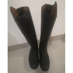 Bottes cuir +housse de transport*Equitheme Sale