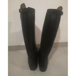 Bottes cuir +housse de transport*Equitheme Sale