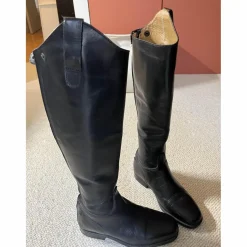 Bottes cuir noir*- Marque inconnue - Sale