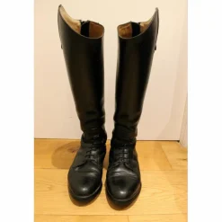 Bottes d'équitation - CENTAURE bout rond cousu GY Noir*Soubirac Best