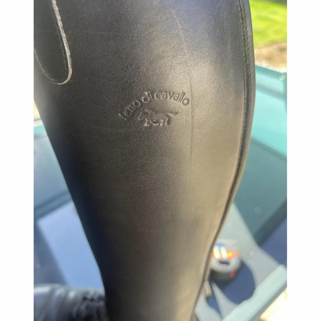 Ferro di cavallo Bottes>Bottes en cuir noir