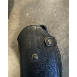 Bottes en cuir noires en très bon état*Equitheme Hot