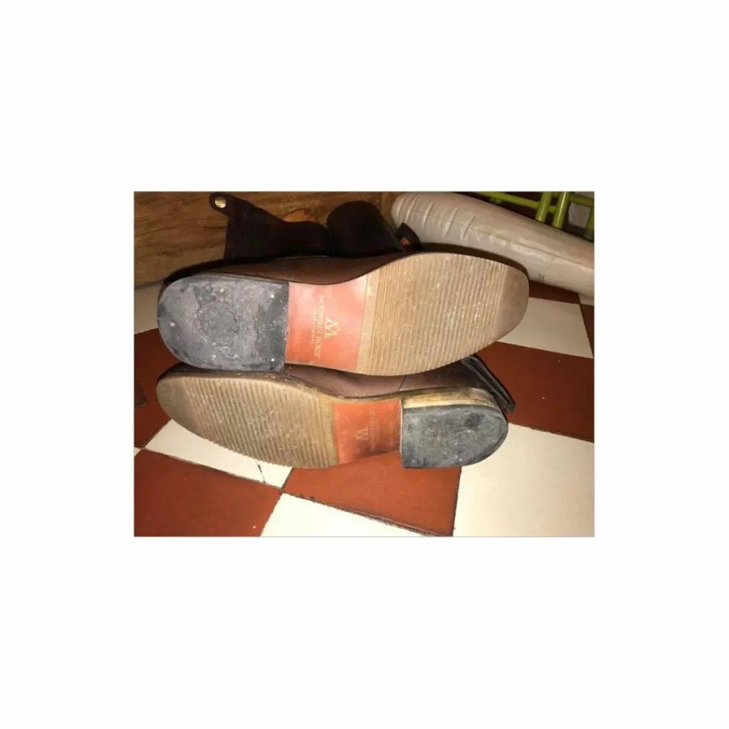 Bottes equitation SOVEREIGN brun 40 RN*Mountain Horse New