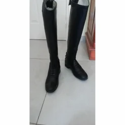 Felix Bhuler Bottes>Bottes noires Félix Bühler 39 cuir