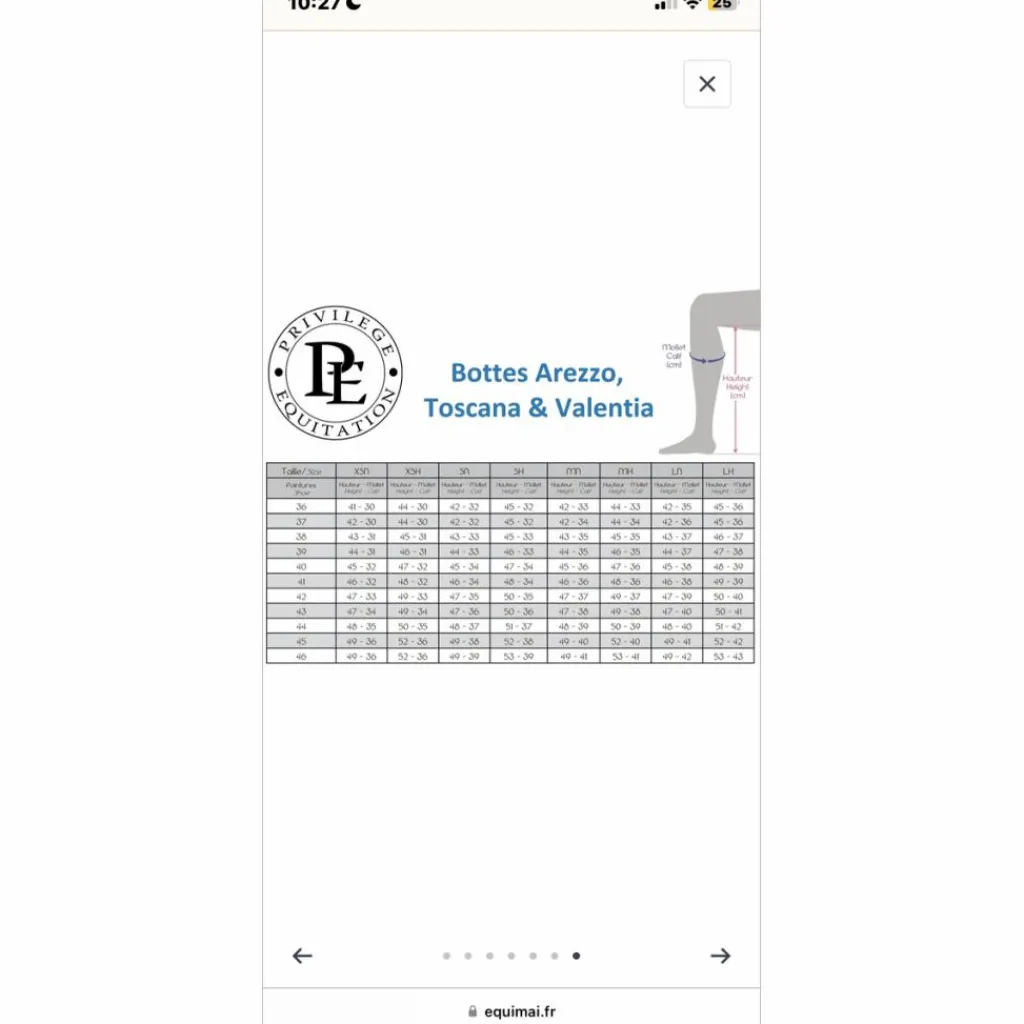 Privilege Equitation Bottes>Bottes Privilège Équitation