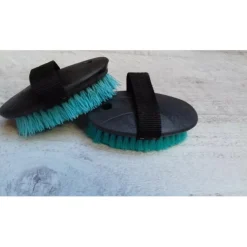 bouchon et brosse douce schooling bleu*Fouganza New