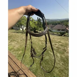 Bridon cheval sans mors*QHP Discount