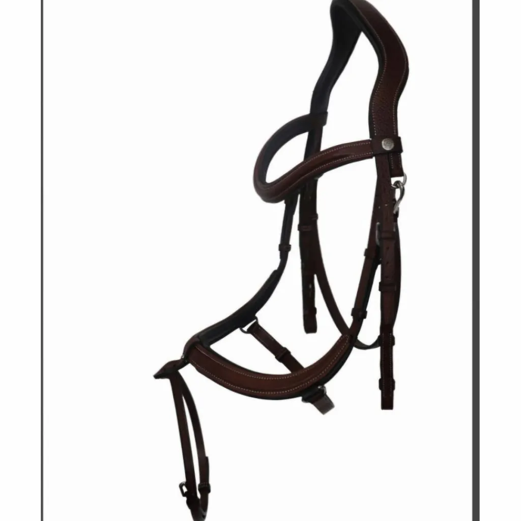 Bridon muserolle anatomique Châtaigne*Forestier Hot