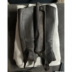 Chaps brun mollet fin*Equitheme