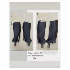 chaps en cuir*- Marque inconnue - New