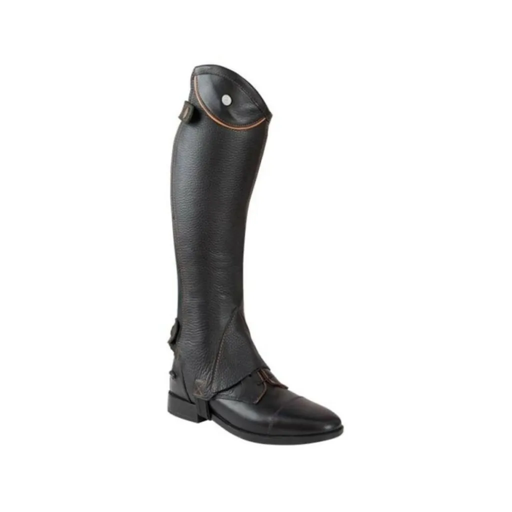 T de T Chaps>Chaps en cuir de vache haute qualité