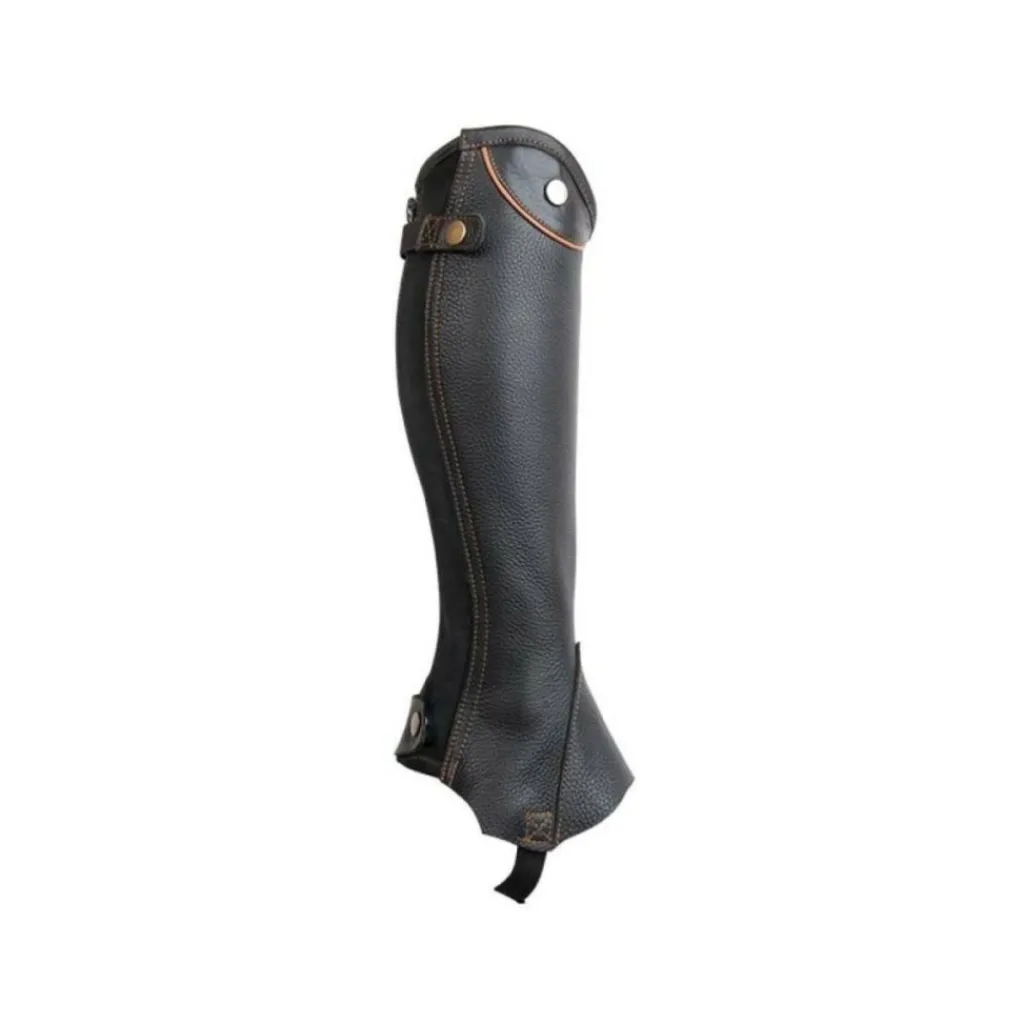 T de T Chaps>Chaps en cuir de vache haute qualité
