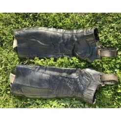 Chaps>chaps noir detaille paillette