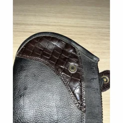Chaps Steeds noir et marron en cuire*Kramer Best
