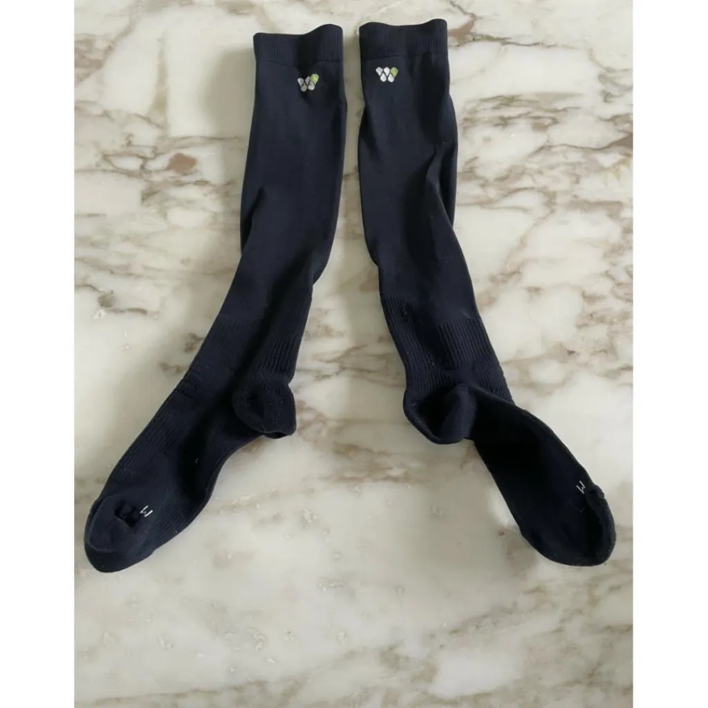 West Island Accessoires>Chaussettes d’équitation silicon taille M (39 à 42) bleu marine
