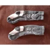 Fouganza Accessoires>Chaussettes noir et rose