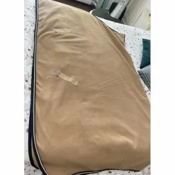 - Marque inconnue - Couvertures>Chemise polaire avec sangles croisées beige 155 CM