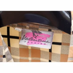 Chemisier motif équestre - jockey - vintage - équitation - Taille M*- Marque inconnue - Sale