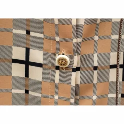 Chemisier motif équestre - jockey - vintage - équitation - Taille M*- Marque inconnue - Sale