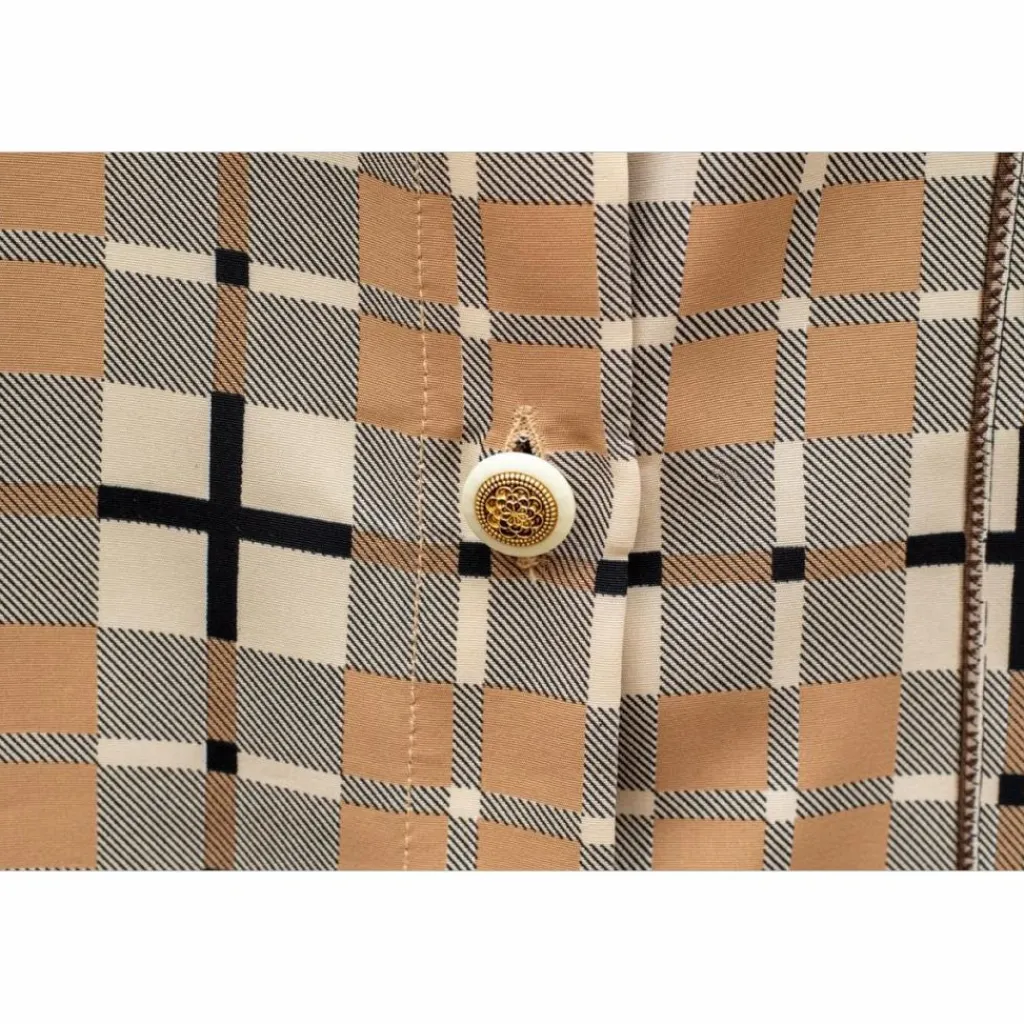 Chemisier motif équestre - jockey - vintage - équitation - Taille M*- Marque inconnue - Sale