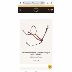 Collier de chasse*Butet Online