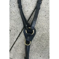 Chetak Colliers De Chasse>Collier de chasse en cuir noir
